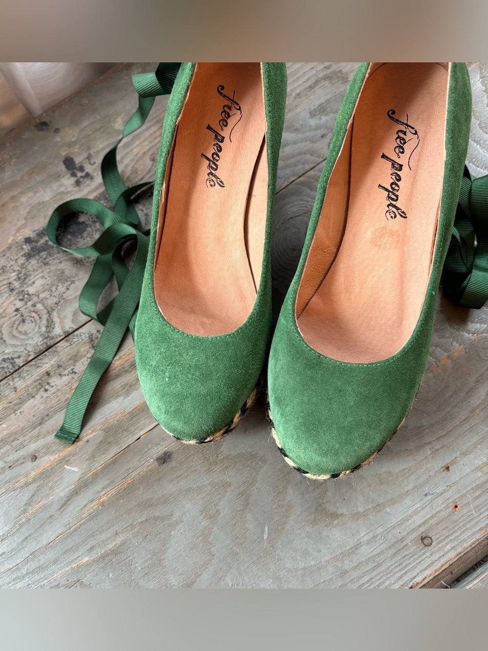 Free People Charade Espadrille Wedges | size 37 - Picture 3 of 9